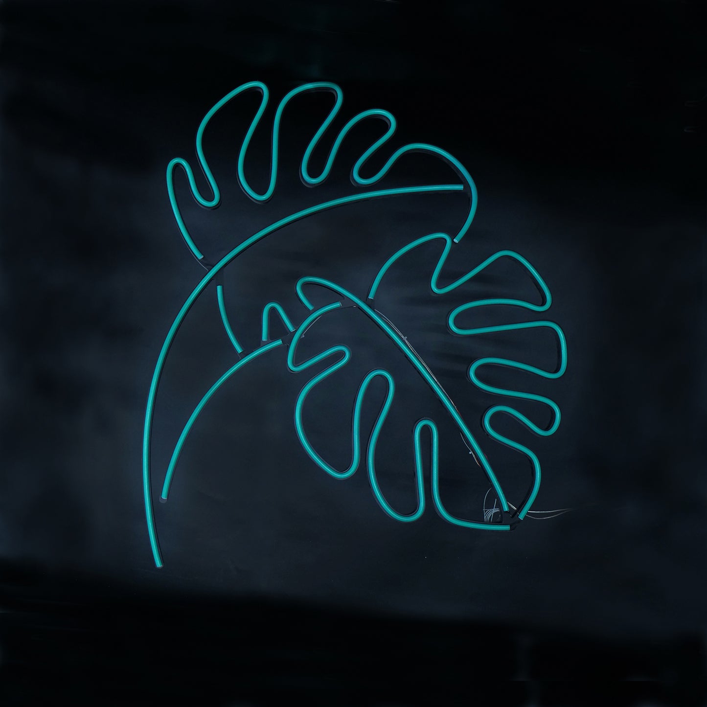 LOCATION GRANDE ENSEIGNE FLEX NEON LED / FEUILLAGE LUMINEUX VERT