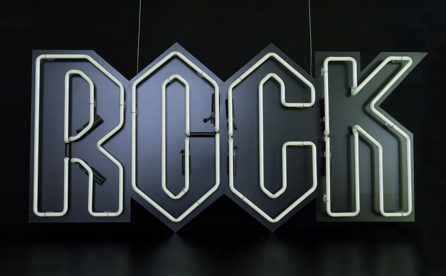 LOCATION GRANDE ENSEIGNE NEON / ROCK