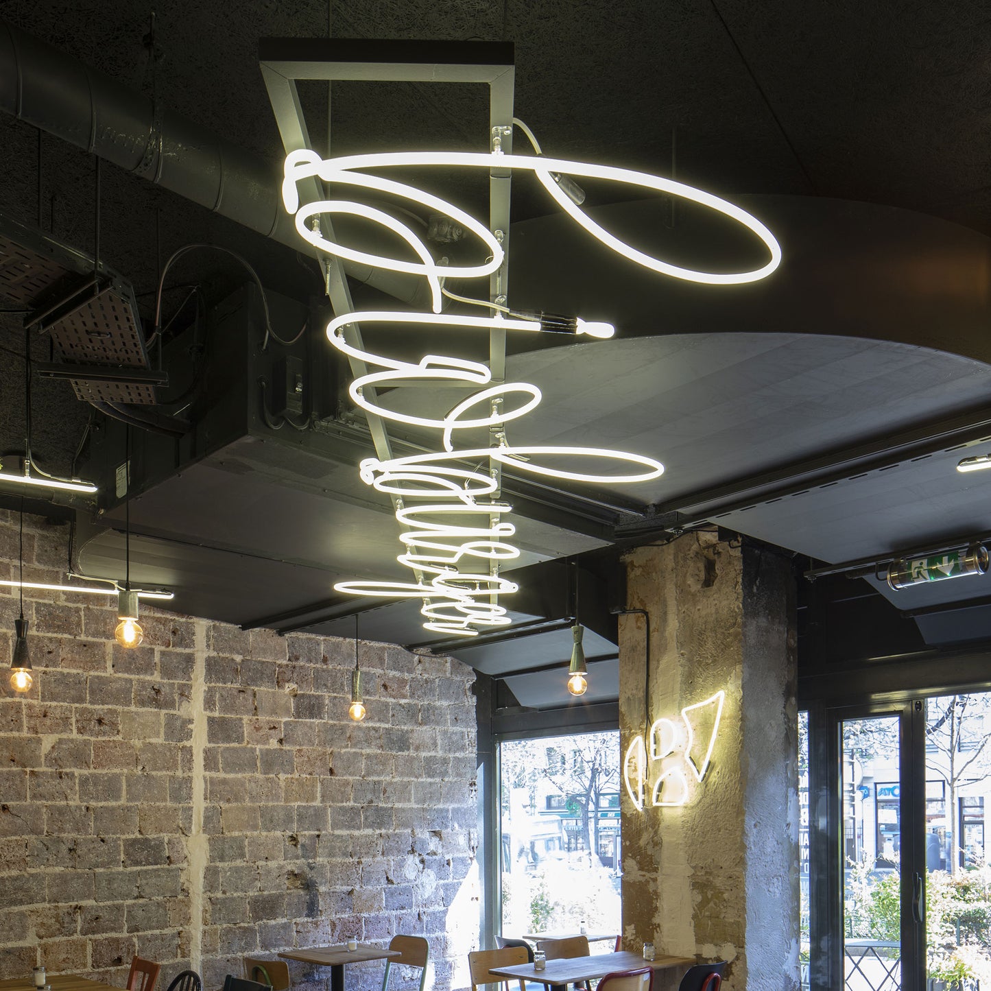 ENSEIGNES LUMINEUSES / BIOBURGER / PARIS XIII