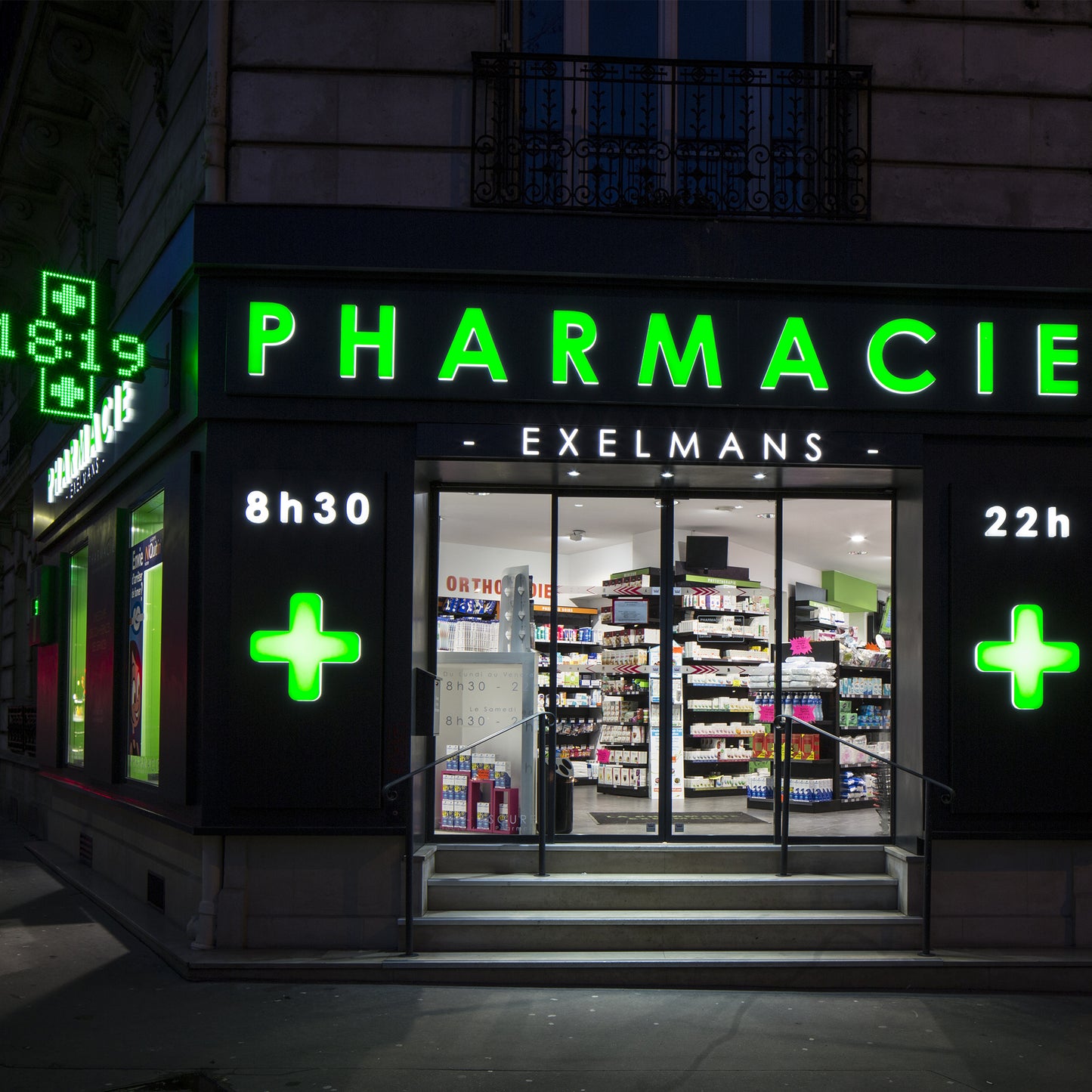 GULLIVERRE ENSEIGNES LUMINEUSES ECLAIRAGE PHARMACIE