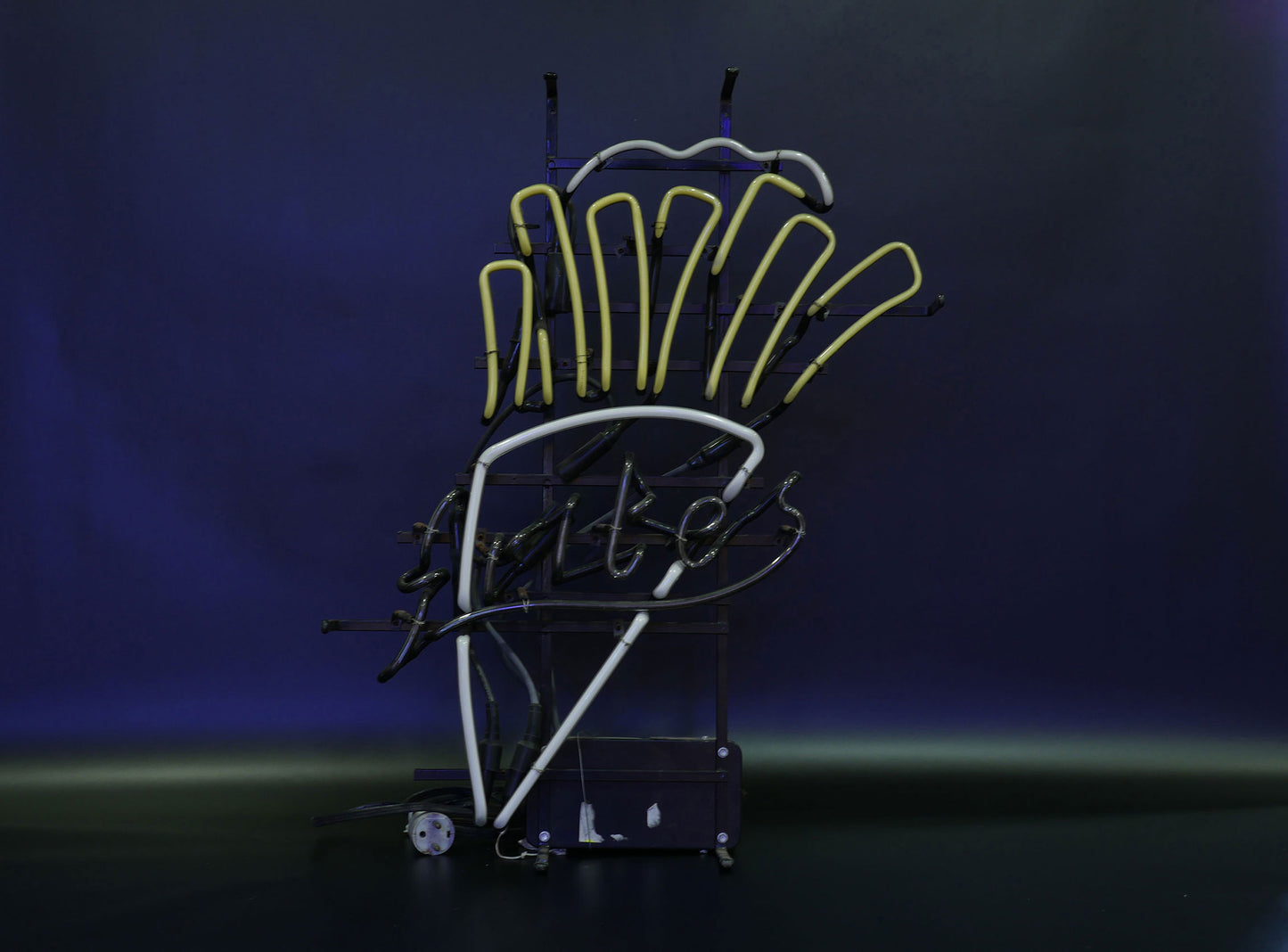 LOCATION ENSEIGNE NEON / FRITES
