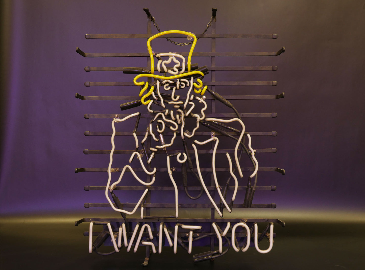 LOCATION ENSEIGNE NEON / I WANT YOU
