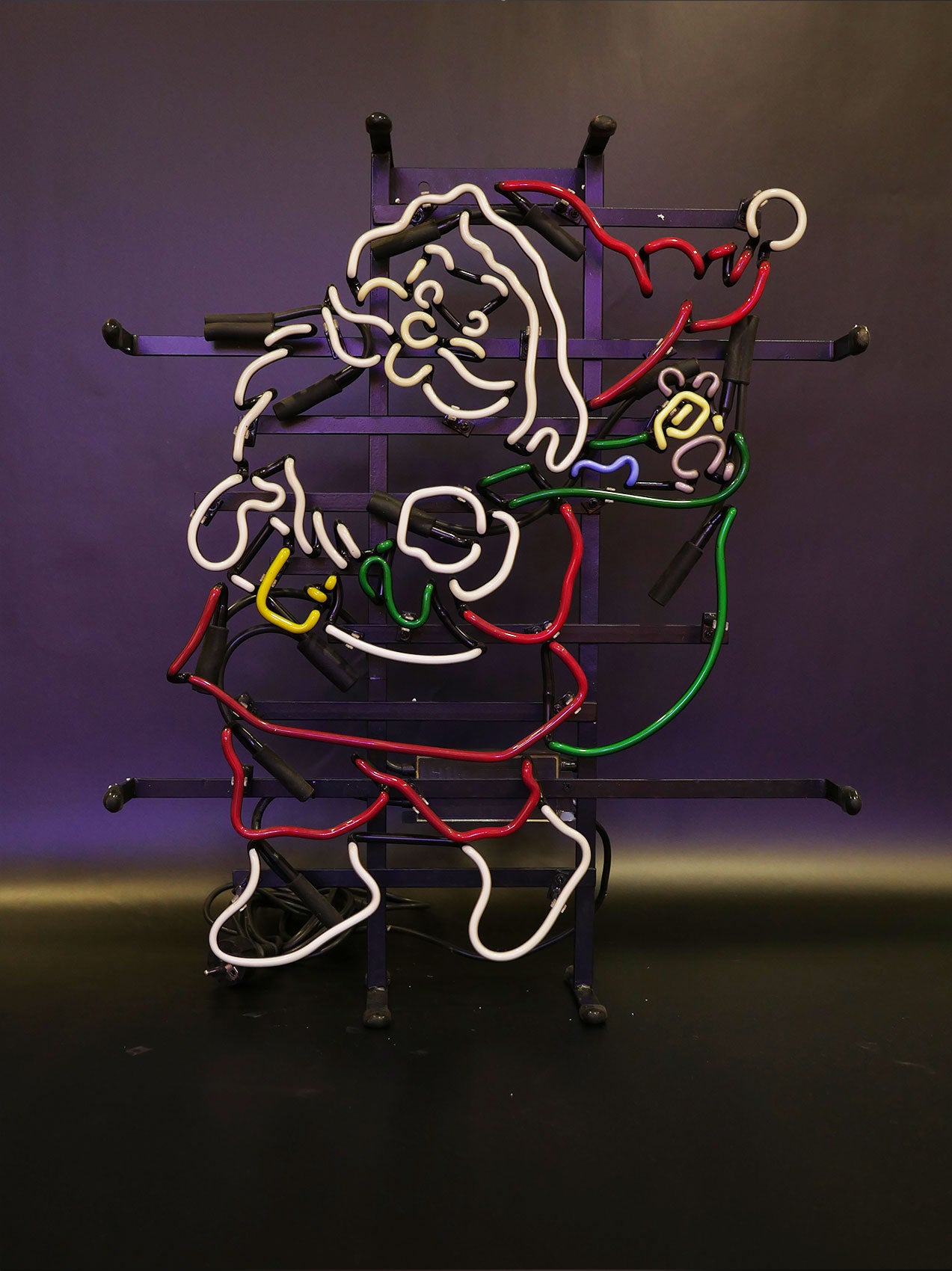 LOCATION ENSEIGNE NEON / PERE NOEL