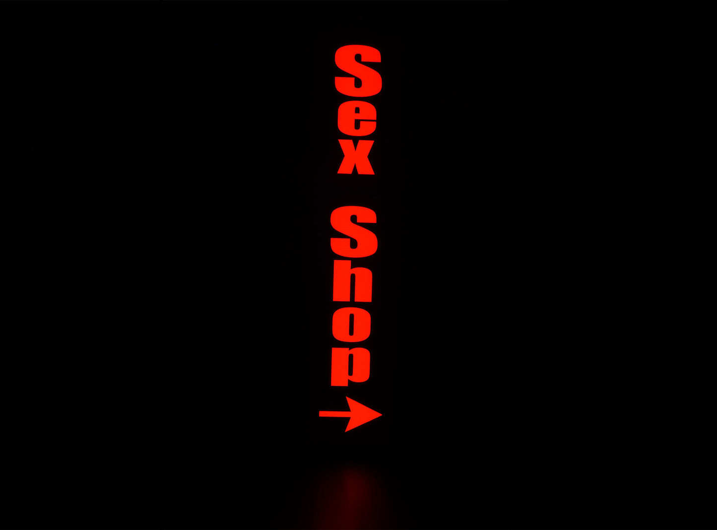 LOCATION ENSEIGNE NEON / PANNEAUX VERTICAUX PERSONNALISABLES