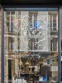 ENSEIGNE LUMINEUSE / LÉA CAMINADE / PARIS VI