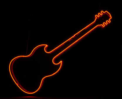 LOCATION ENSEIGNE NEON / GIBSON SG