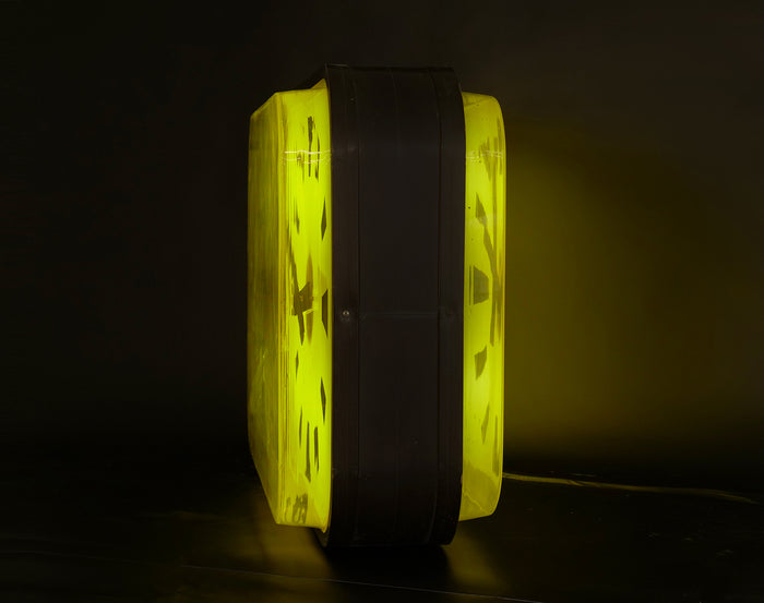 LOCATION GRANDE ENSEIGNE LUMINEUSE  / DOUBLE FACE / HORLOGE LUMINEUSE