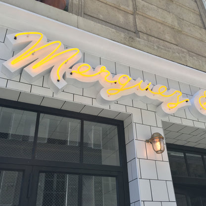 ENSEIGNE LUMINEUSE / MERGUEZ&PASTRAMI / PARIS IX