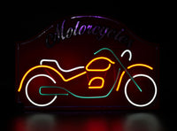 LOCATION ENSEIGNE NEON / MOTORCYCLE