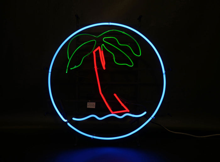 LOCATION ENSEIGNE NEON / PALMIER
